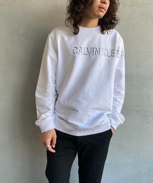 「Calvin Klein Jeans」 長袖カットソー M ブラック レディース_画像6