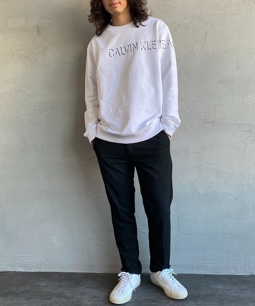 「Calvin Klein Jeans」 長袖カットソー M ブラック レディース_画像8