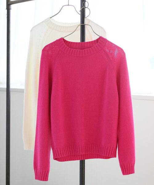 「Spick \u0026 Span」 長袖ニット - オレンジ レディースの画像