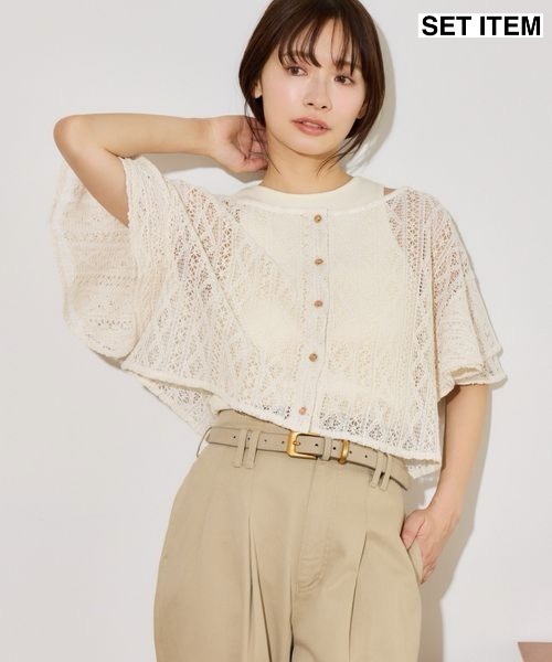 mysty woman（ミスティウーマン） tシャツ 半袖 「セットアイテム