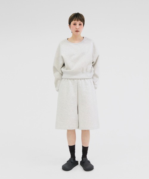 lit トレーナー スウェット Cropped Sweat Pullover レディース
