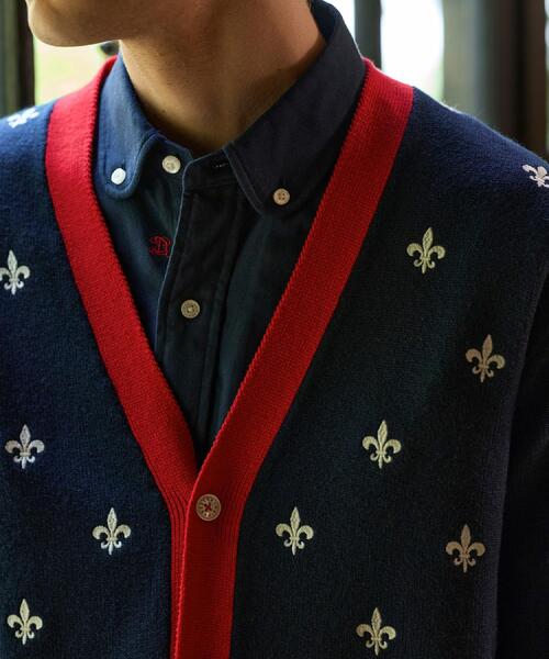 「DRESSTERIOR」 ニットカーディガン 90 グレー メンズの画像