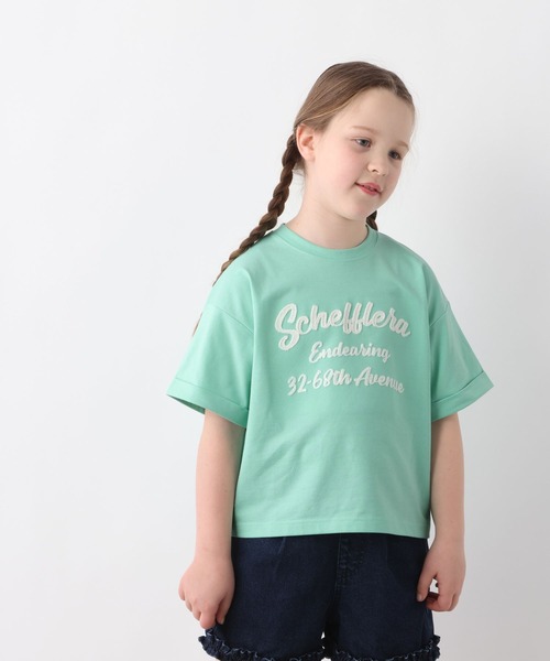GLOBAL WORK（グローバルワーク） tシャツ ヘビロッTEEワイドモチーフ