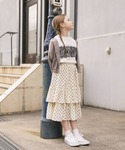 tシャツ ヘビロッTEEワイドモチーフ半袖T/...の詳細画像1