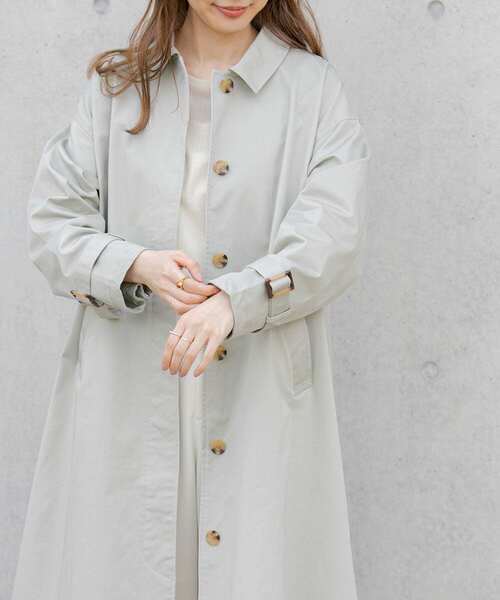 「URBAN RESEARCH Sonny Label」 ステンカラーコート FREE ベージュ レディース_画像3