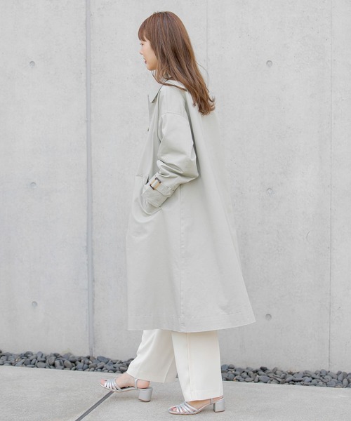 「URBAN RESEARCH Sonny Label」 ステンカラーコート FREE ベージュ レディース_画像7