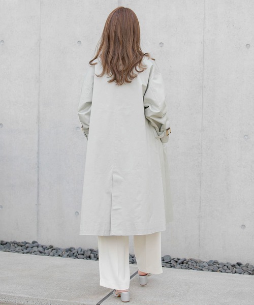 「URBAN RESEARCH Sonny Label」 ステンカラーコート FREE ベージュ レディース_画像8
