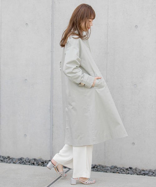 「URBAN RESEARCH Sonny Label」 ステンカラーコート FREE ベージュ レディース_画像9