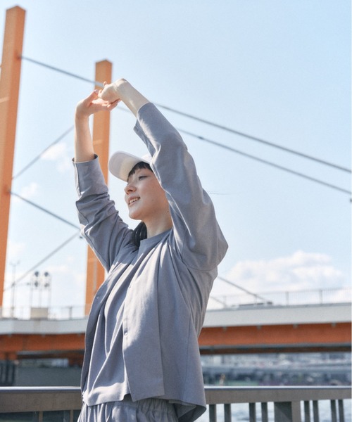 「ZUCCa」 ジャケット M size グレー レディースの画像