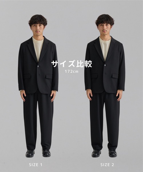 「UNITED TOKYO」 スラックス 1 ブラック メンズの画像