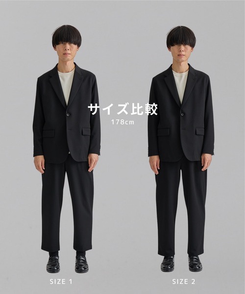 「UNITED TOKYO」 スラックス 1 ブラック メンズの画像