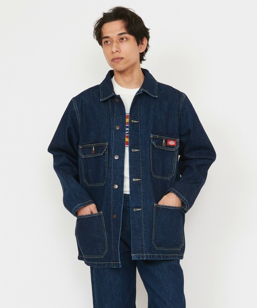 ディッキーズ　ライナー付きチョアコート　　38 Dickies（ディッキーズ） デニムジャケット gジャン カイハラデニム