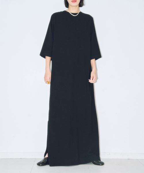 ワンピース ASA LIKE KAFTAN LEAN DRESS：ワンピースの画像