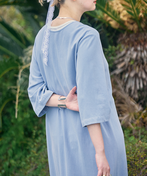 ワンピース ASA LIKE KAFTAN LEAN DRESS：ワンピースの画像
