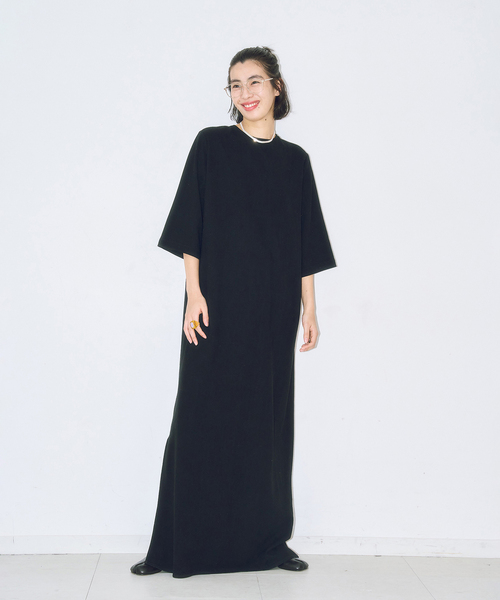 ワンピース ASA LIKE KAFTAN LEAN DRESS：ワンピースの画像