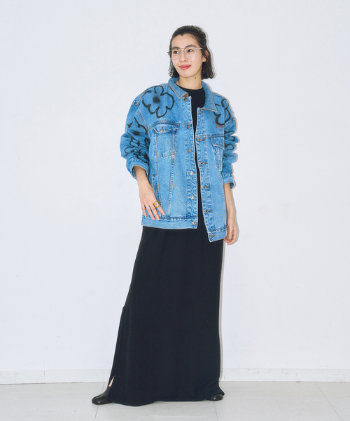 ワンピース ASA LIKE KAFTAN LEAN DRESS：ワンピースの画像