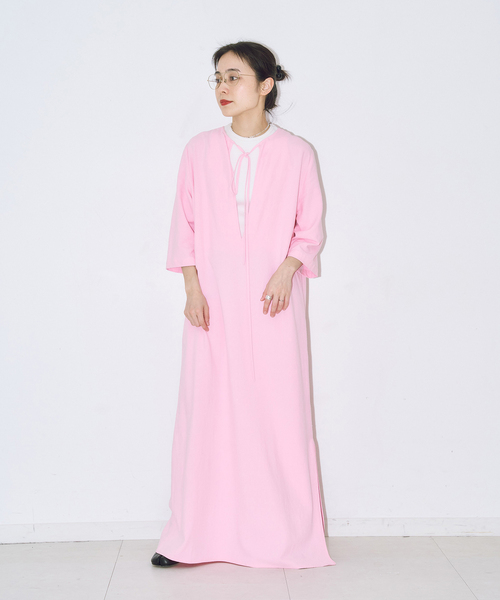 ワンピース ASA LIKE KAFTAN LEAN DRESS：ワンピースの画像