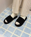 スリッパ 「アイラドール room」タオル地ビ...の詳細画像1
