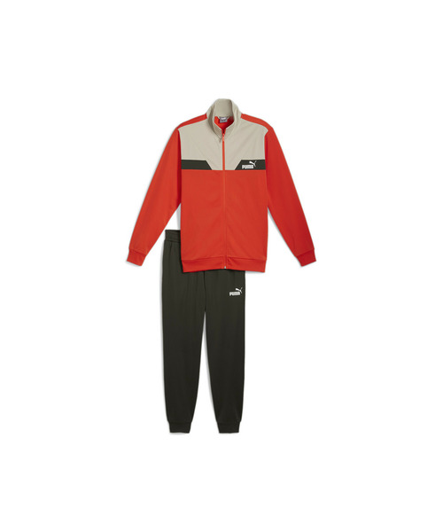 PUMA（プーマ） セットアップジャージ LARGE レッド メンズ : ZOZOTOWN