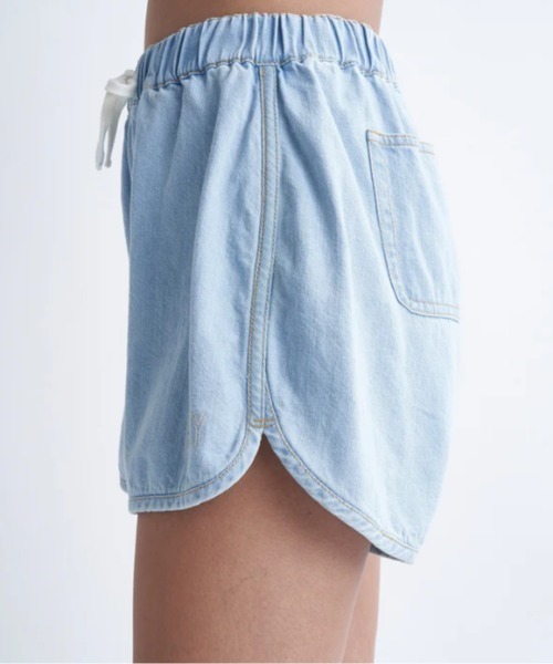 「ROXY」 ショートパンツ MEDIUM インディゴブルー レディース_画像6