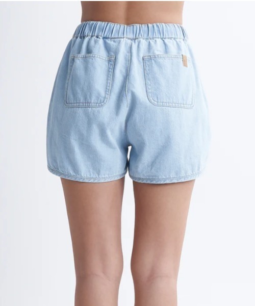 「ROXY」 ショートパンツ MEDIUM インディゴブルー レディース_画像7