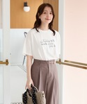 tシャツ 半袖 「ハニさら・接触冷感・UVカッ...の詳細画像5