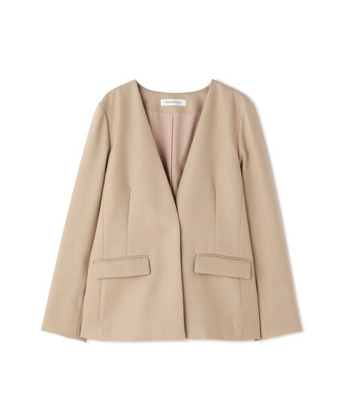 ジャケット 新品 NATURAL BEAUTY BASIC NATURAL BEAUTY BASIC（ナチュラルビューティーベーシック） ノー