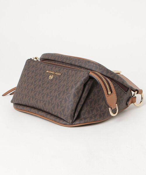 新品未使用　MICHAEL KORS ショルダーバッグ　ハンドバッグ　ロゴ　茶色 MICHAEL KORS（マイケルコース） ショルダーバッグ FREE ブラウン系