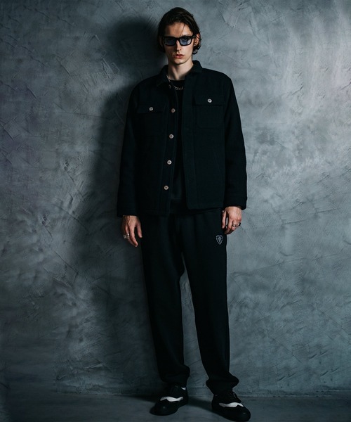「CRIMIE」 スウェットパンツ L ブラウン メンズ_画像6