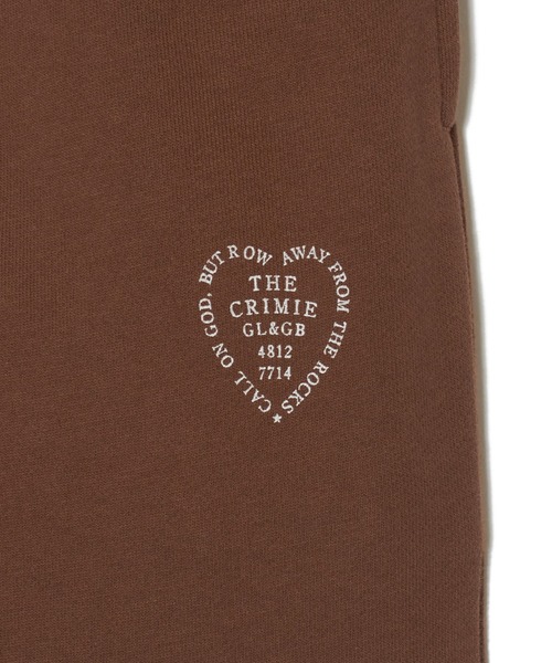 「CRIMIE」 スウェットパンツ L ブラウン メンズ_画像9
