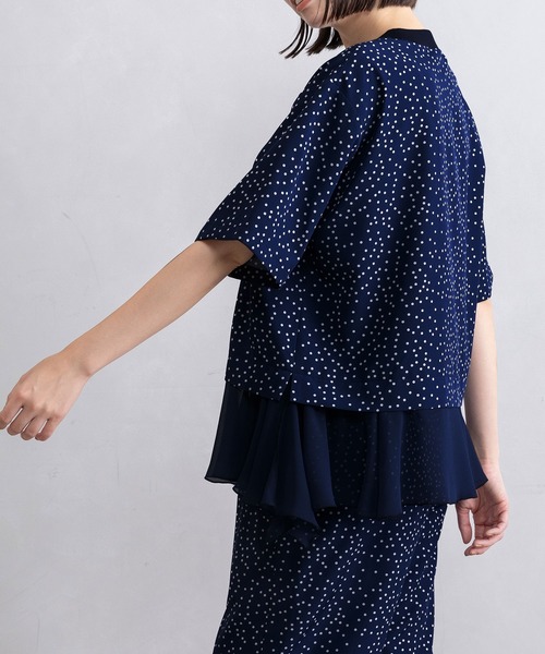 「MARECHAL TERRE」 半袖Tシャツ MEDIUM ブラック レディース_画像2