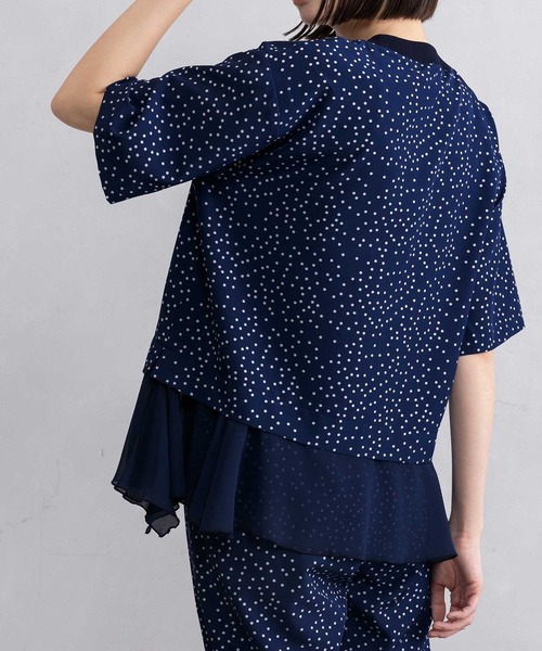 「MARECHAL TERRE」 半袖Tシャツ MEDIUM ブラック レディース_画像3
