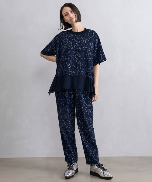 「MARECHAL TERRE」 半袖Tシャツ MEDIUM ブラック レディース_画像6