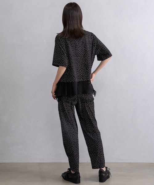 「MARECHAL TERRE」 半袖Tシャツ MEDIUM ブラック レディース_画像9