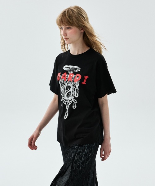 Mardi Mercredi（マルディメクルディ） tシャツ 半袖 TSHIRT BIJOU