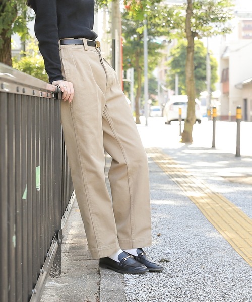 【希少】MOTO MOTOR コットンチノ ワークパンツ W34 レザーアーツ WAIPER.inc チノパンツ 34 カーキ メンズ : ZOZOTOWN Yahoo!店 - 通販
