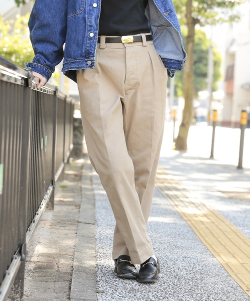 WAIPER.inc チノパンツ 34 カーキ メンズ : ZOZOTOWN Yahoo!店 - 通販
