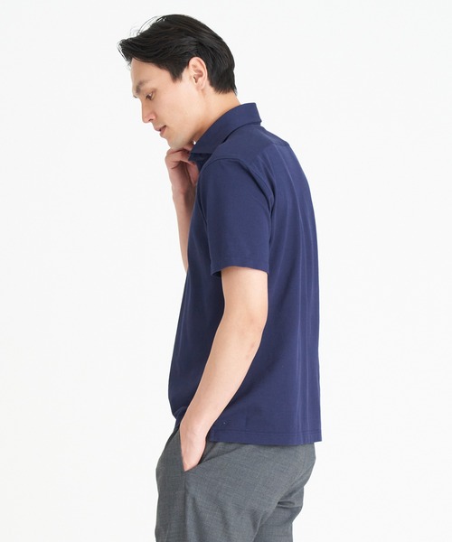 「ESTNATION」 半袖ポロシャツ X-LARGE ネイビー メンズ_画像3