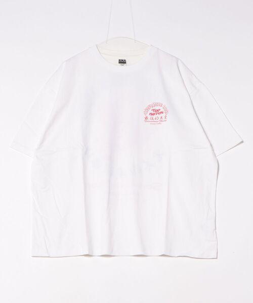 「RNA」 半袖Tシャツ MEDIUM ホワイト レディース_画像2