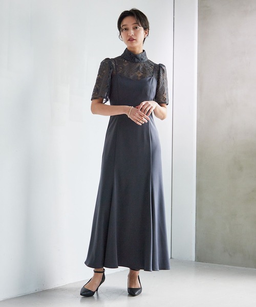 「Dorry Doll」 コンビワンピース S ダークネイビー レディース_画像4