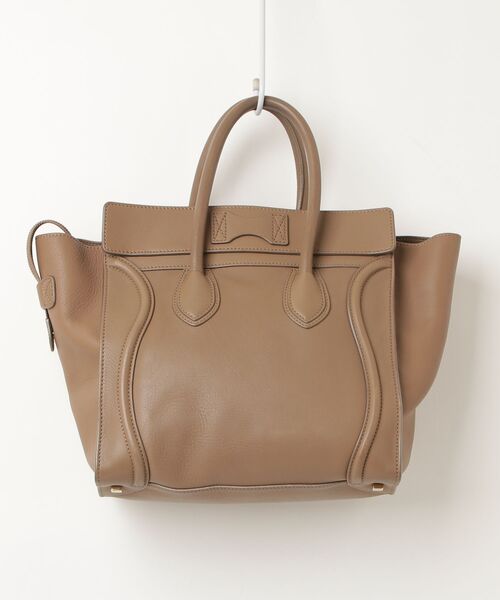 CELINE（セリーヌ） ラゲージ マイクロバッグ - ブラウン レディース