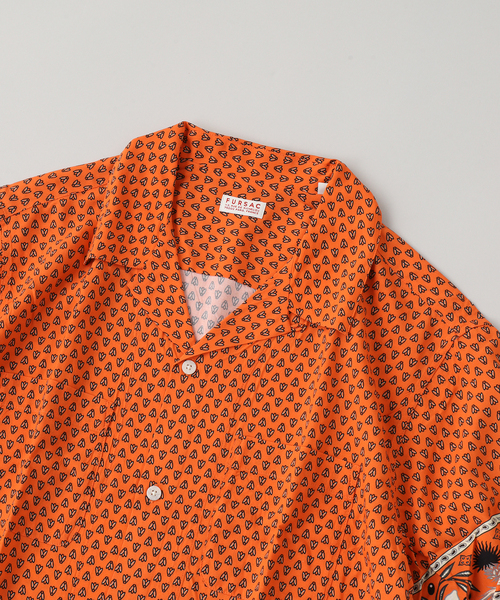 シャツ fursac (フルサック) Paisley Shirt メンズ レディースの画像
