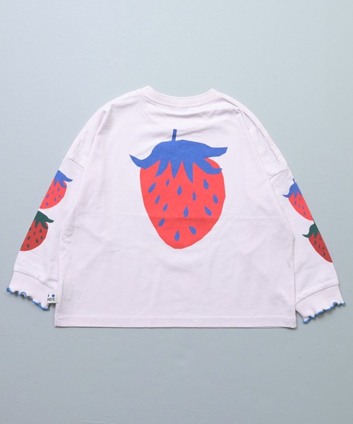 MARKEY'S（マーキーズ） tシャツ 袖リブビッグ長袖Tシャツ キッズ 子供
