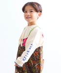 tシャツ 袖リブビッグ長袖Tシャツ キッズ 子...の詳細画像1