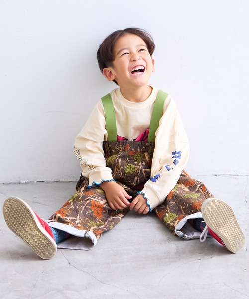 MARKEY'S（マーキーズ） tシャツ 袖リブビッグ長袖Tシャツ キッズ 子供