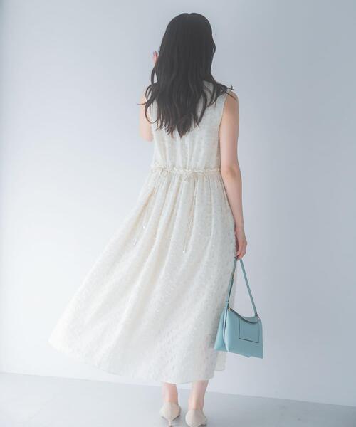ワンピース カットジャガードVネックワンピース : ZOZOTOWN Yahoo!店