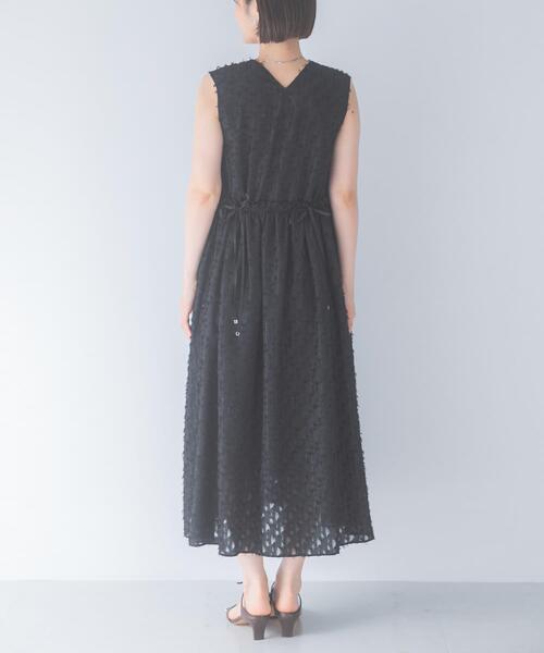 ワンピース カットジャガードVネックワンピース : ZOZOTOWN Yahoo!店