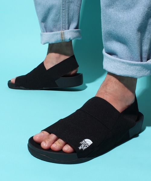 「THE NORTH FACE」 サンダル 25.0cm ブラック メンズ_画像6