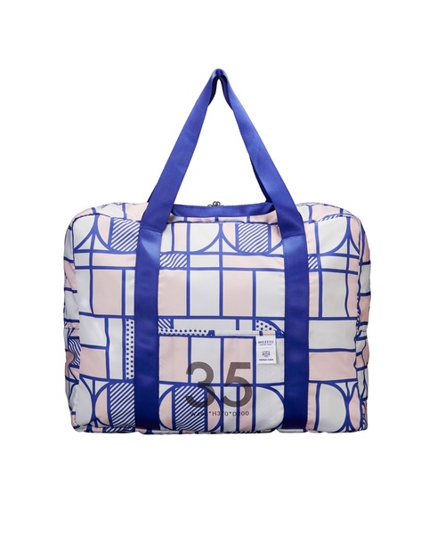 バッグ ボストンバッグ PAPIER TIGRE×MILESTO ポケッタブルボストンバッグ 35L