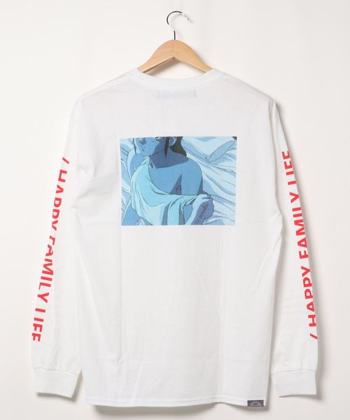 tシャツ 「W」「it」「THE nookie」ANIME L/S TEE レディース メンズ tシャツ 「W」「it」「THE nookie」ANIME L/S TEE レディース